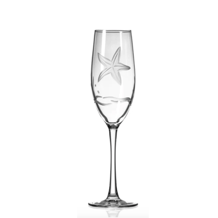 Starfish Champagne Flute