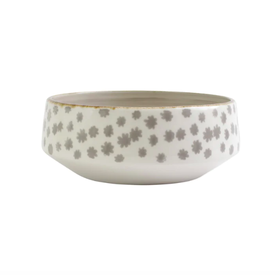 Viva by VIETRI Earth Flower Medium Shallow Bowl