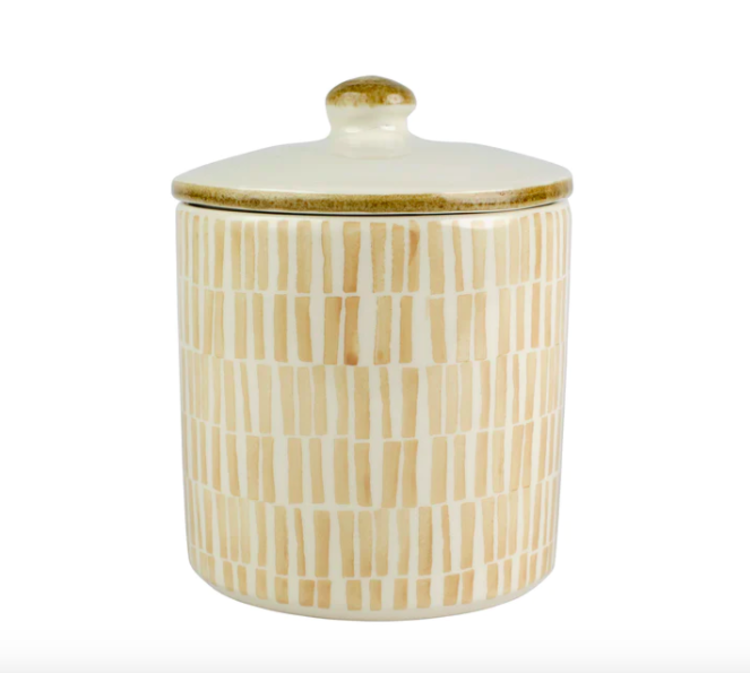 Viva by VIETRI Earth Bamboo Medium Canister
