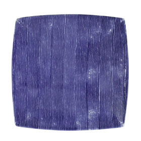 Viva by VIETRI Santorini Stripe Square Platter