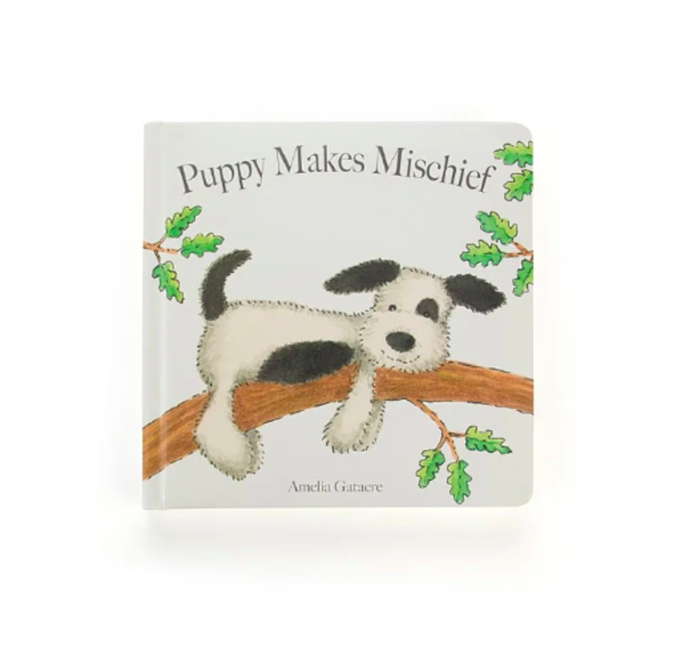 jellycat Puppy Makes Mischief Book