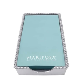 Mariposa Beaded Guest Towel Holder