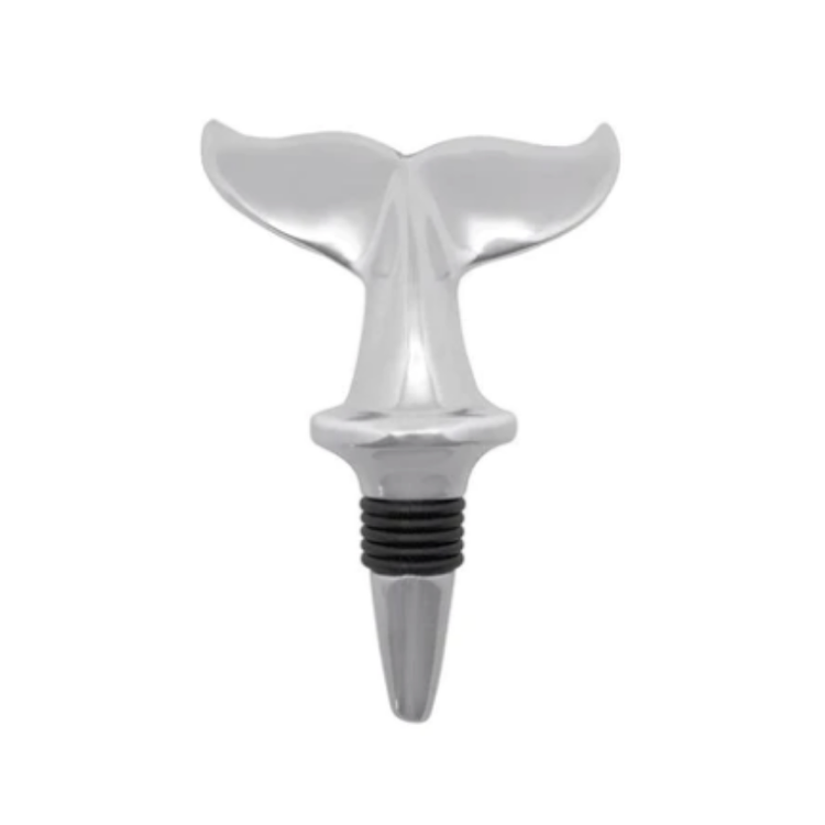 Mariposa Whales Tail Bottle Stopper