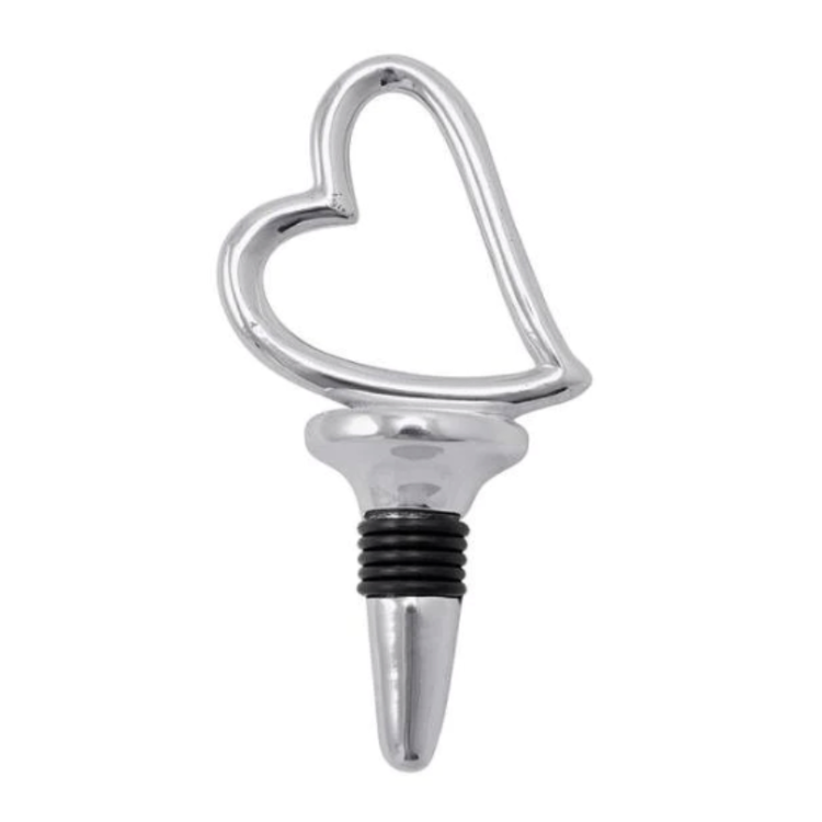 Mariposa Heart Bottle Stopper