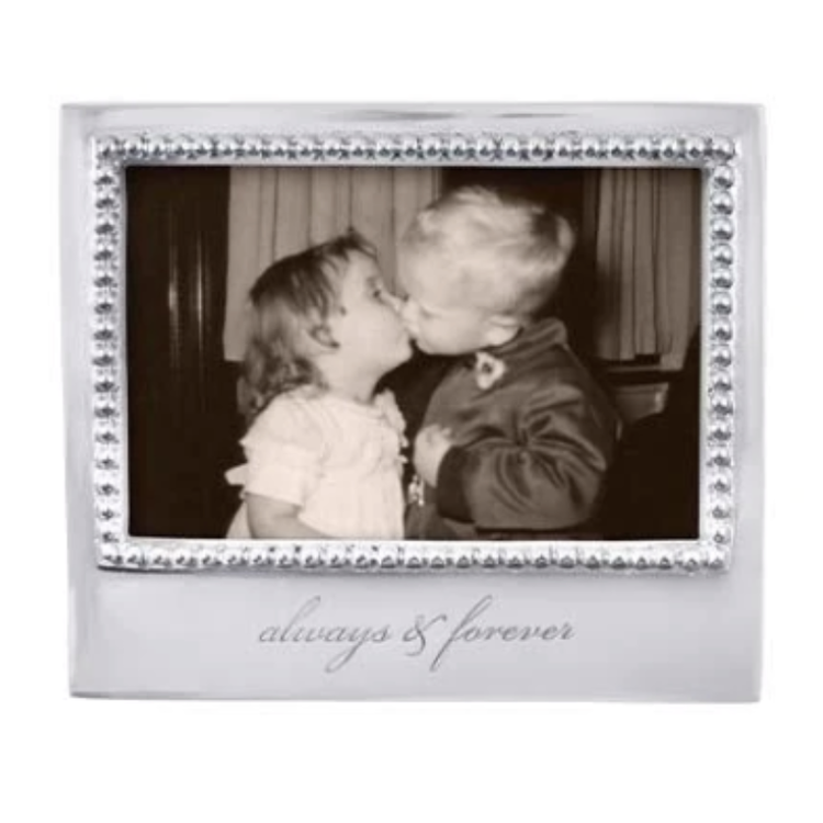 Mariposa ALWAYS & FOREVER Beaded 4x6 Frame