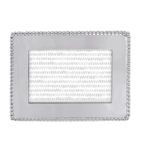 Mariposa Beaded 4x6 Engravable Frame