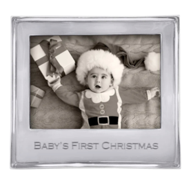 Mariposa BABYS FIRST CHRISTMAS Signature 5x7 Statement Frame