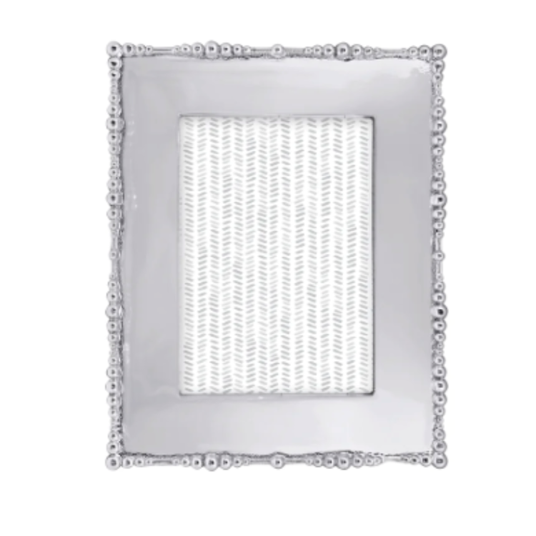 Mariposa Pearl Drop 5x7 Engravable  Frame
