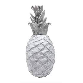 Mariposa Large Pineapple Ceramic with Metal Top
