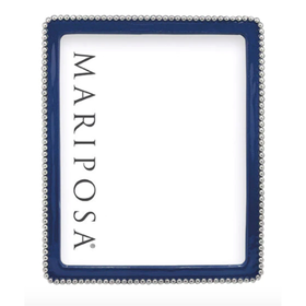 Mariposa Beaded Blue 8x10 Frame