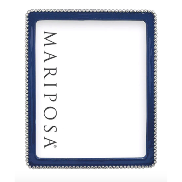 Mariposa Beaded Blue 8x10 Frame