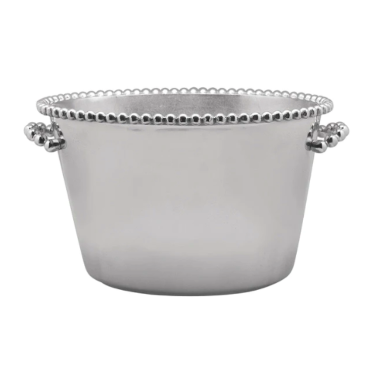Mariposa Pearled Medium Ice Bucket