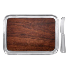 Mariposa Signature Small Rectangular Cheese Board and Spreader Set