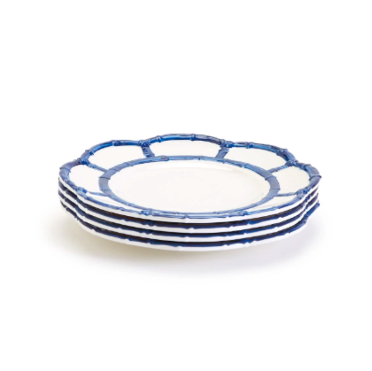 Blue Bamboo Accent Plate