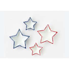 Cast Iron Star Dish - Set of 2  (4in and 5.5in)