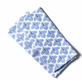 Coton Colors Iris Blue Sprout Kitchen towel