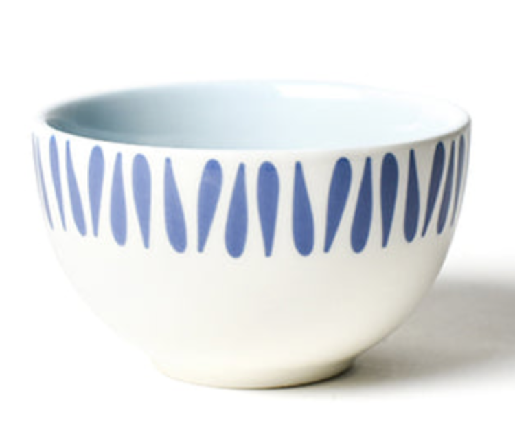 Coton Colors Iris Blue Drop Small Bowl