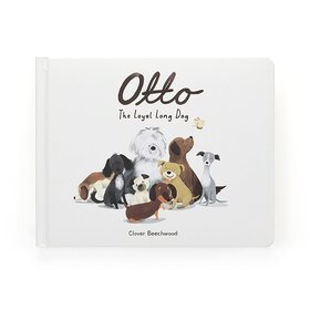 jellycat Otto the Loyal Long Dog Book