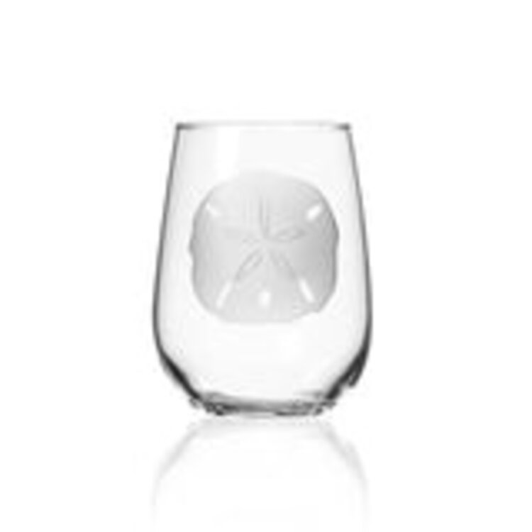 Sand Dollar Stemless Wine 17oz