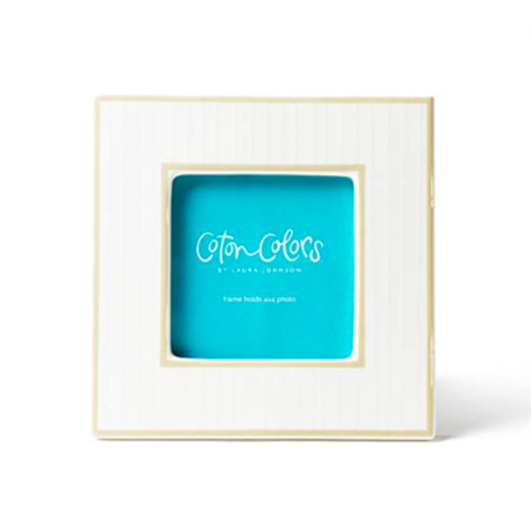 Coton Colors Pinstripe square frame