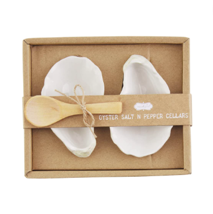 Grit & Grace Oyster Salt & Pepper Set