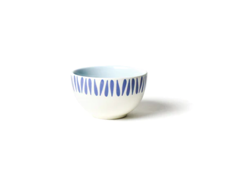 Coton Colors Iris Blue Drop Small Bowl