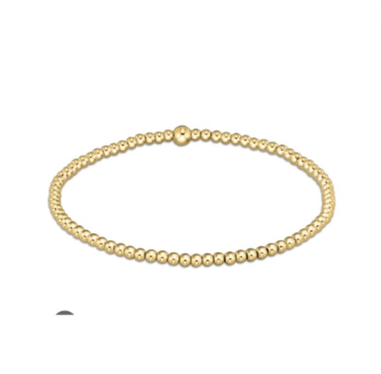 enewton Classic Gold 2.5mm Bead Bracelet