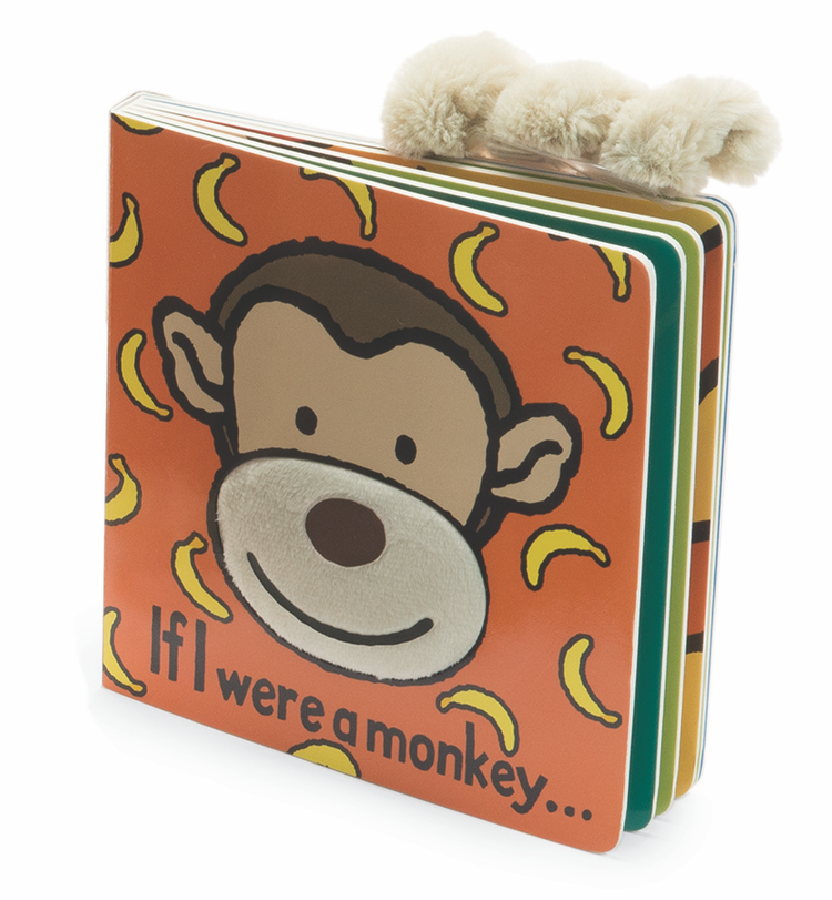 jellycat If I Were a Monkey Board Book