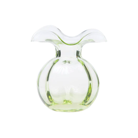 Vietri Hibiscus Dark Green Bud Vase