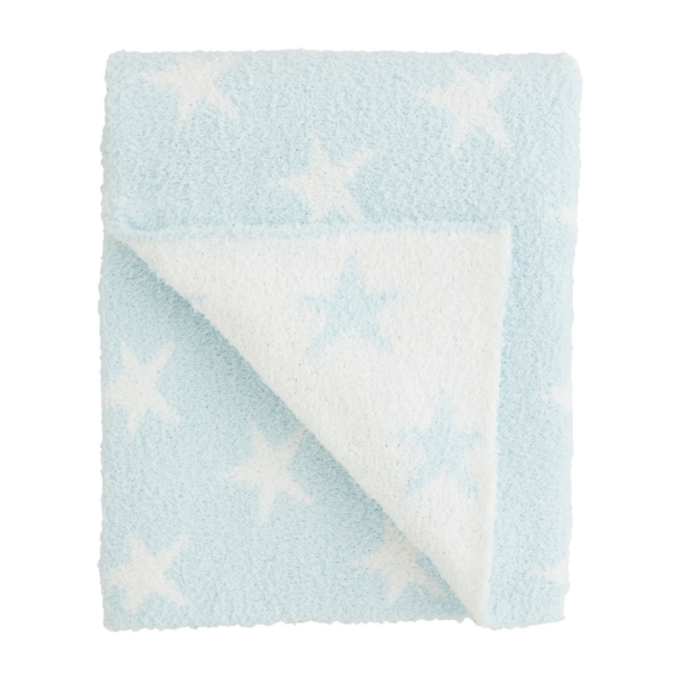 Mud Pie Star Chenille Blanket
