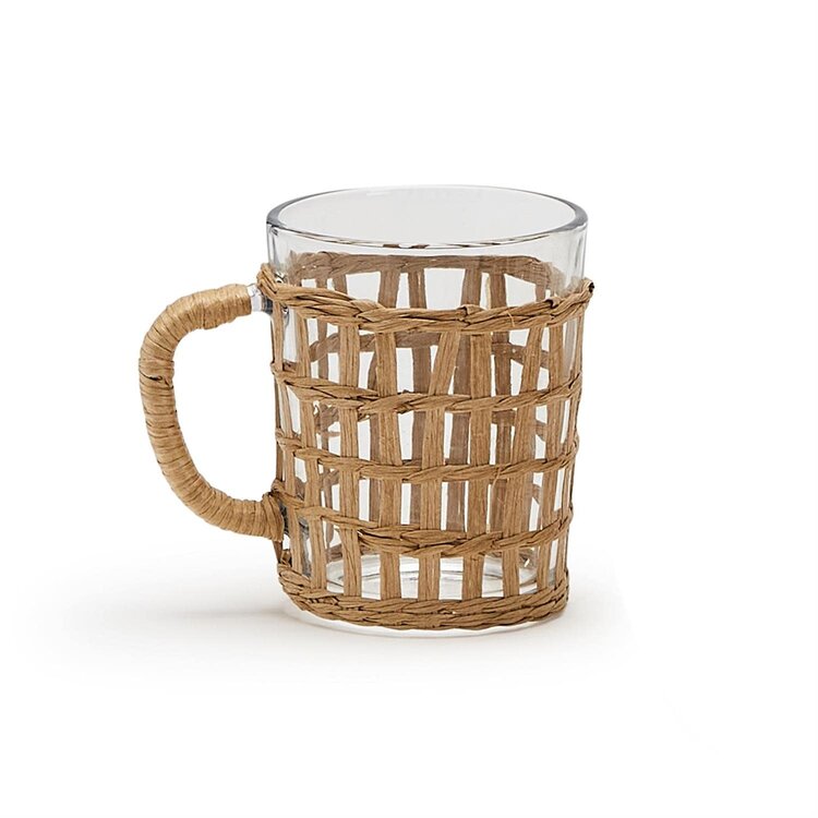 Two's Company Island Chic Lattice Mug