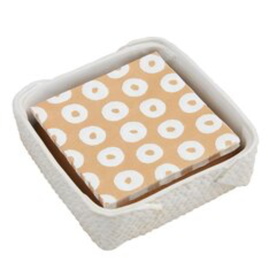 Mud Pie Textured Cocktail Napkin Set