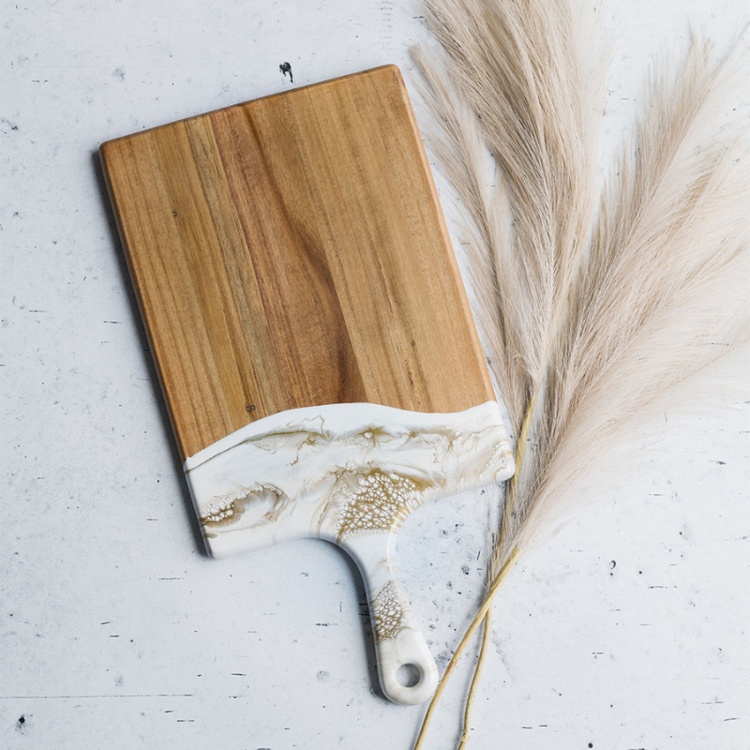 Lynn & Liana Serveware Acacia Cheese Board Large