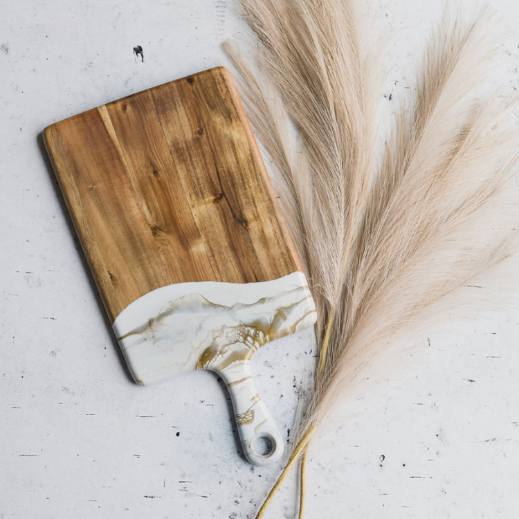 Lynn & Liana Serveware Acacia Cheese Board Medium