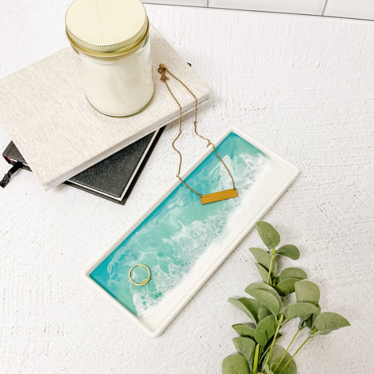 Lynn & Liana Serveware Ceramic Resin Tray