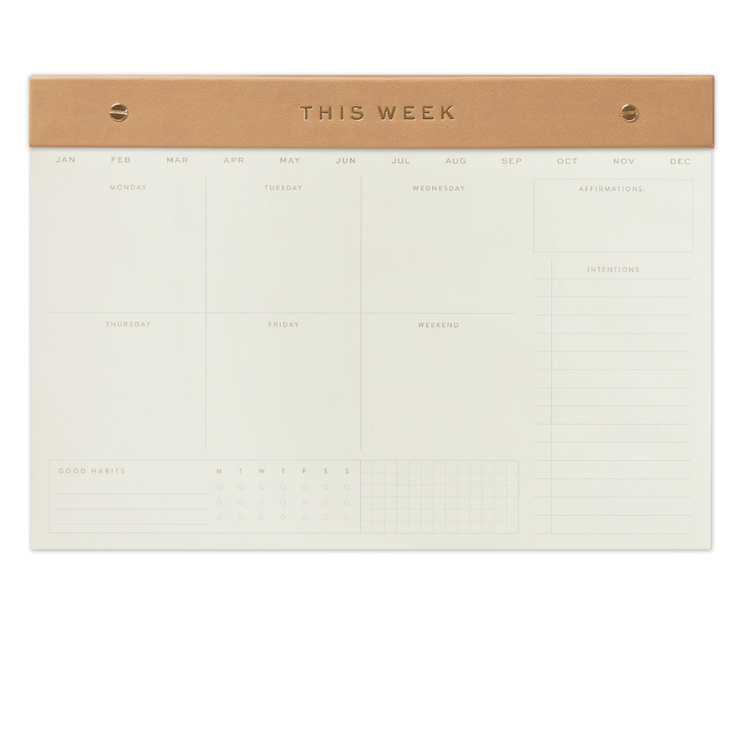 Designworks Ink Weekly Post Bound Notepad