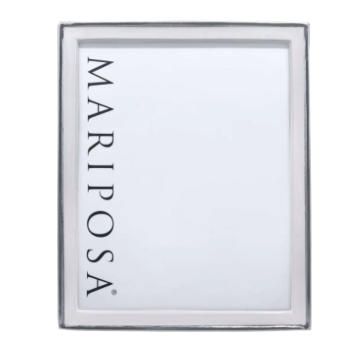 Mariposa Signature White 8x10 Frame