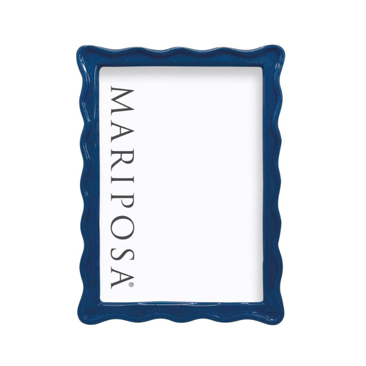 Mariposa Wavy Blue 5x7 Frame