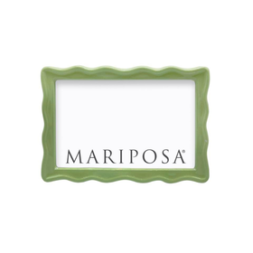Mariposa Wavy Green 4x6 Frame