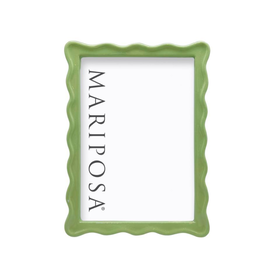 Mariposa Wavy Green 5x7 Frame