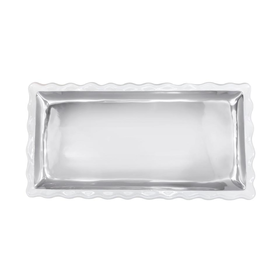 Mariposa Wavy Tray - White