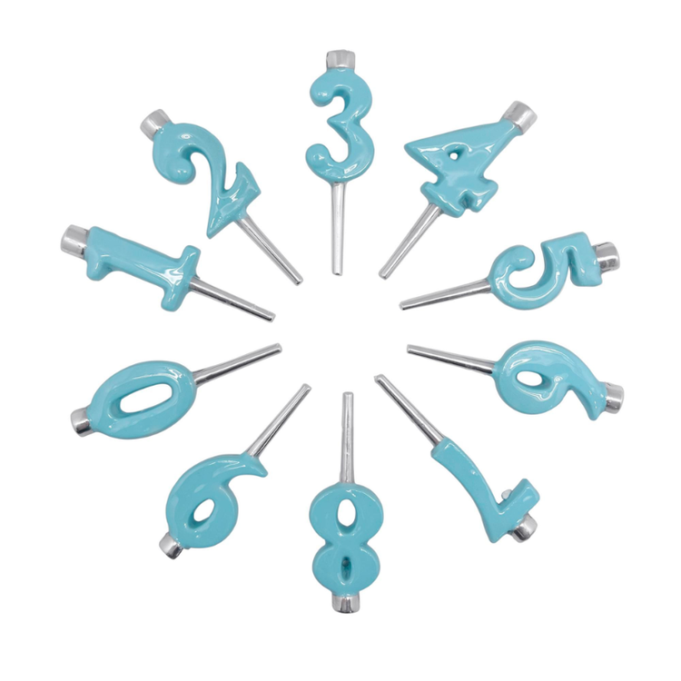 Mariposa Number Candle Holder Set