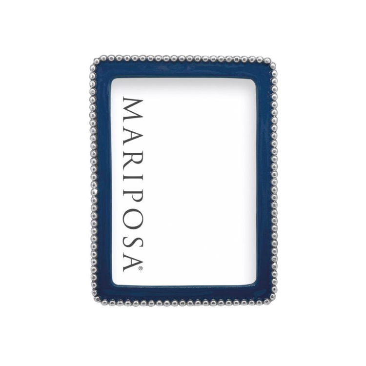 Mariposa Beaded Blue 5x7 Frame