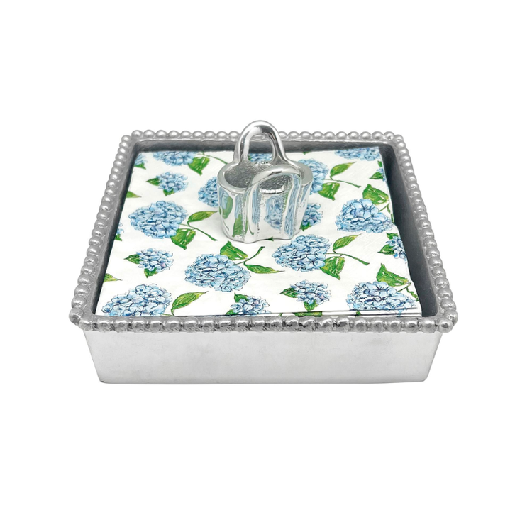 Mariposa Tote Bag Beaded Napkin Box