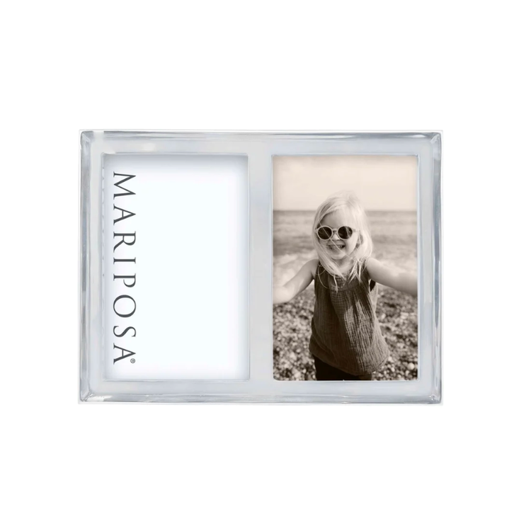 Mariposa Signature 4x6 Double Frame