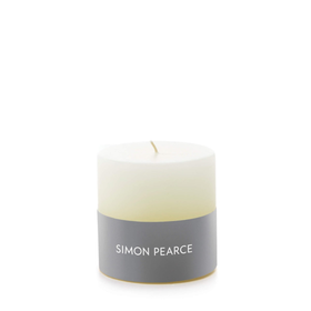 Simon Pearce 3 x 3 Pillar Candle Ivory