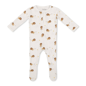 Bamboo Little Zippered Footie-Bamboo Little