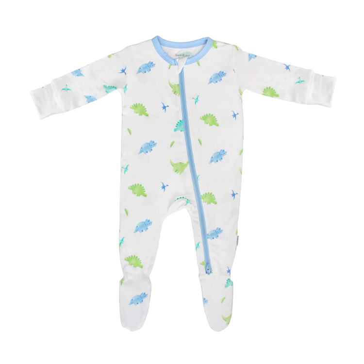 Bamboo Little Zippered Footie-Bamboo Little