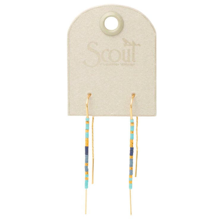 Scout Curated Wears Chromacolor Miyuki Thread Earrings