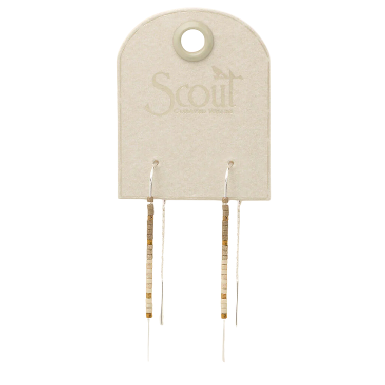 Scout Curated Wears Chromacolor Miyuki Thread Earrings